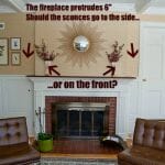 placement of wall sconces