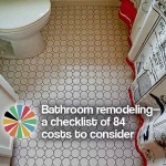 bathroom design ideas remodeling checklist
