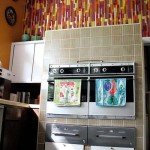 midcentury modern kitchen in north carolia