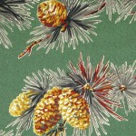 vintage style barkcloth