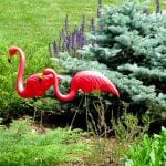 pink flamingo lawn ornaments