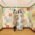 Pam's office remodel with 18 patterns of vintage wallpaper