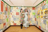 Pam's office remodel with 18 patterns of vintage wallpaper
