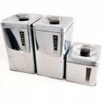 chrome canister