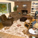 Living-room-cream-bookshelf