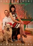retro christmas card