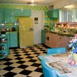 retro kitchen
