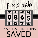 pink bathrooms saved