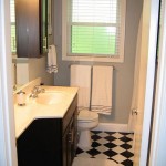 bathroom-remodel-with-checkerboard-floor
