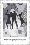 Aaron-Douglas-Art-in-America-USPS-stamp