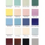 b & w tile colors