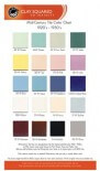 b & w tile colors