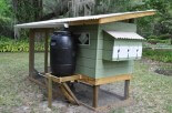 retro chicken coop
