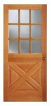 crossbuck door