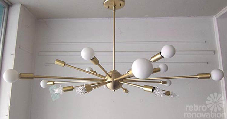 Where to buy Sputnik chandelier lights made today - Practical Props