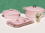 pink kitchenware