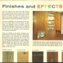 finishes of vintage knotty pine paneling