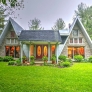 Retro-A-frame-house-exterior