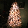 retro christmas tree