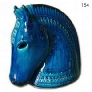rimini-blue-horse-head-by-bitossi-of-italy