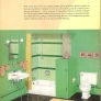 vintage green bathroom