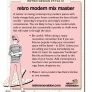 Retro-Modern-Mix-master