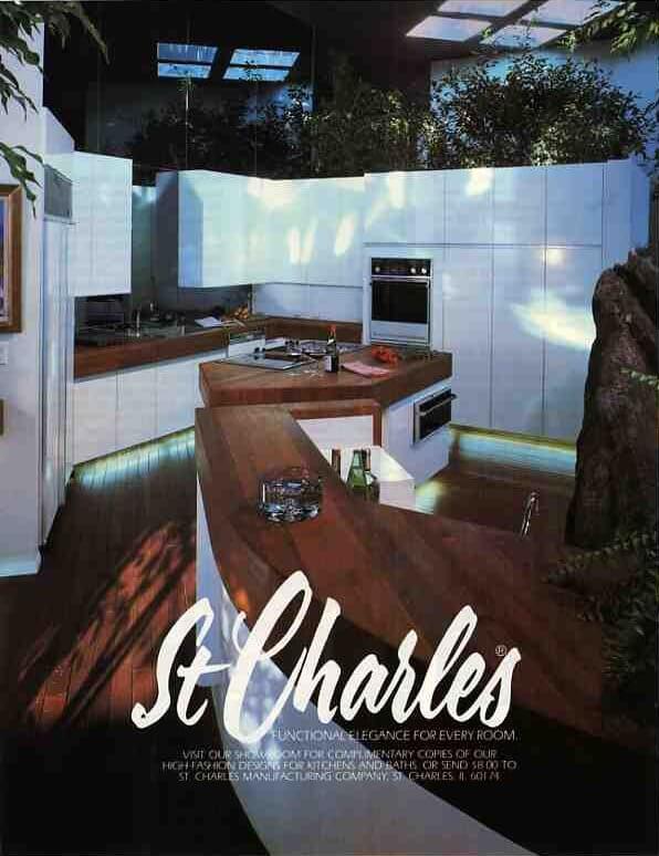 1980s st charles kitchen cabinet ad