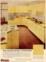 vintage 1955 Capitol steel kitchen cabinets
