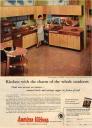 1956 American kitchen metal kitchen