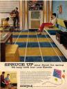 retro basement with vintage 1956 kentile floor
