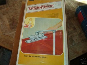 Mint-in-box Sears kitchen faucet
