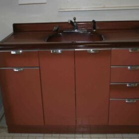 coppertone kitchen sink base