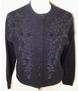 vintage-black-beaded-sweater