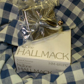 hallmack aristochrome towel hook