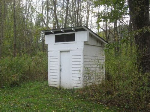 outhouse built by wpa