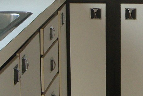1976 kitchen cabinet pulls