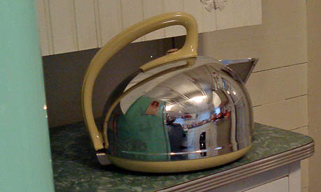 vintage tea kettle
