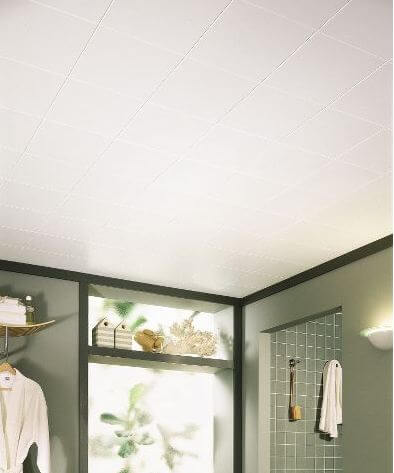 white-ceiling-tiles