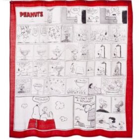 snoopy shower curtain at target