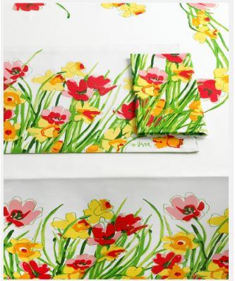vintage-vera-daffodils-tablecloth