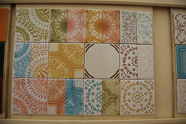 new old stock NOS vintage tile from world of tile
