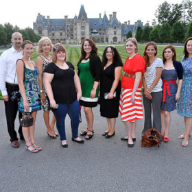 bloggers at the biltmore mansion
