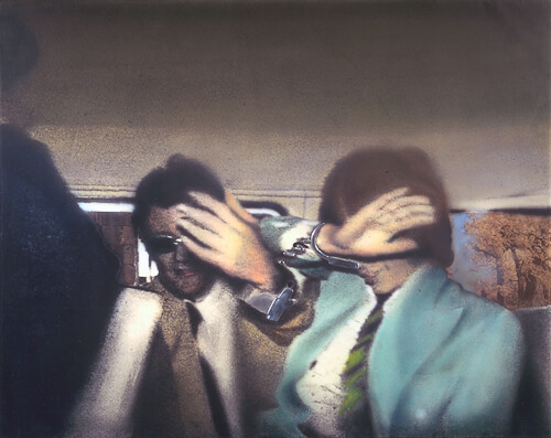 Richard Hamilton Swingeing London 67 (f) 1968-9 Acrylic, collage and aluminium on canvas support: 673 x 851 mm frame: 848 x 1030 x 100 mm painting Purchased 1969 