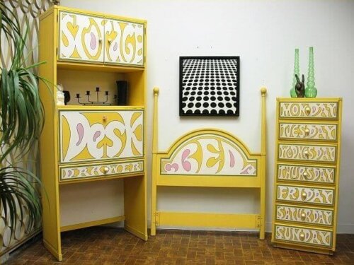 Drexel Plus One Bedroom Set Circa 1970 Retro Renovation