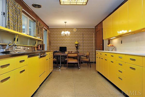 yellow GE wonder kitchen