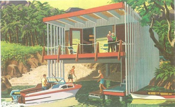 Vacation home for boaters