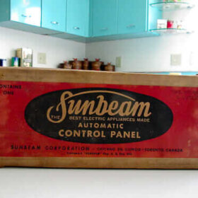 pam kueber's new old stock sunbeam automatic control panel