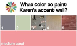 how to choose an accent wall color