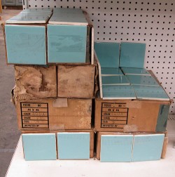 Tile in retro colors for your mid century bathroom - 36 places to find ...