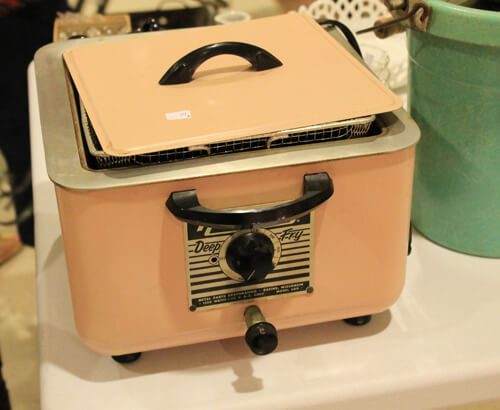 retro pink deep fryer retro pink deep fryer